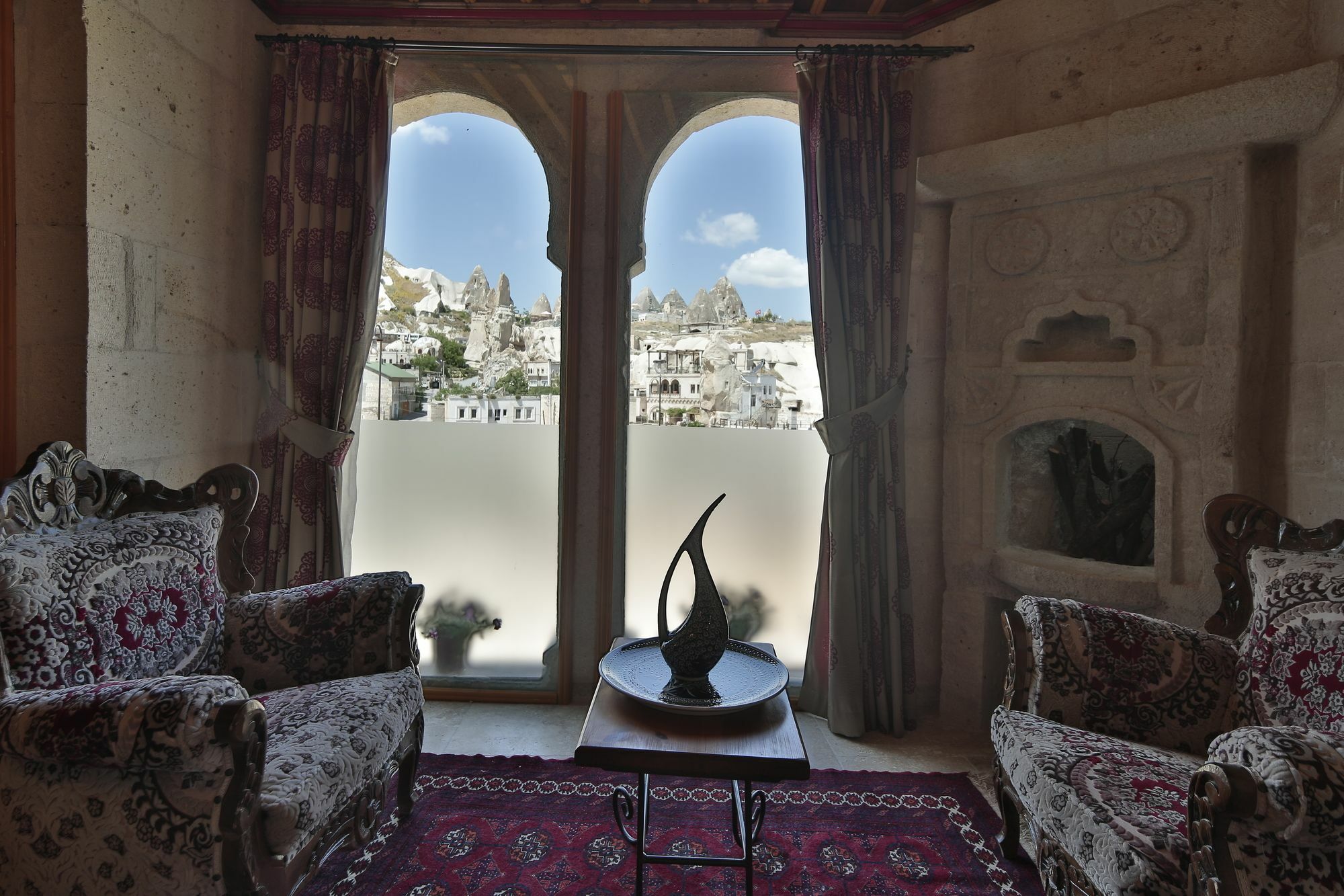 גורמה Aren Cave Hotel And Art Gallery מראה חיצוני תמונה